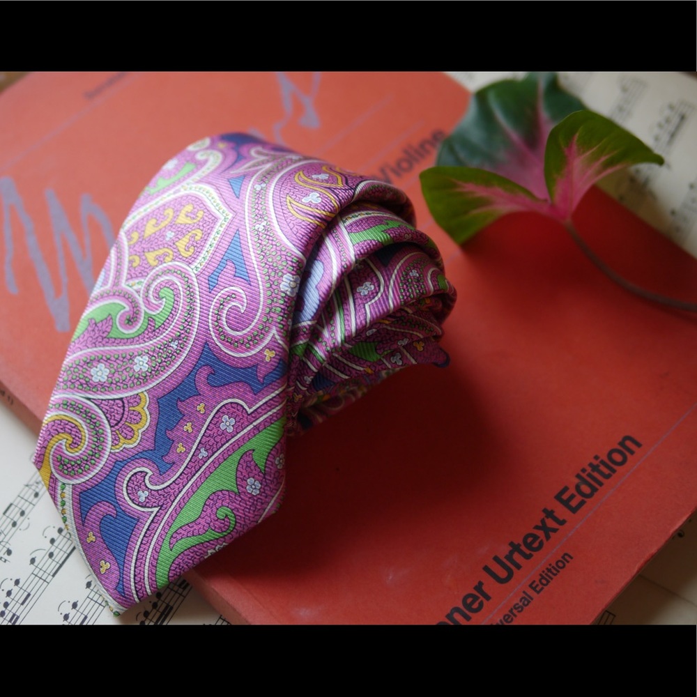 Polo Ralph Lauren 100% silk tie Made in Italy